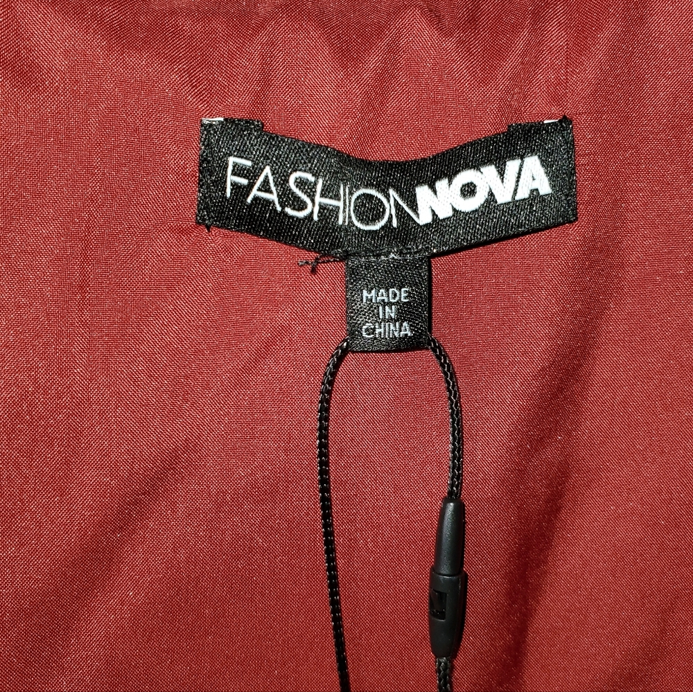Fashion Nova Red Women's Blazer - Picture 2 of 3